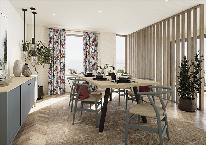 Kensington, Stone - Made to Measure Curtains - Image 7